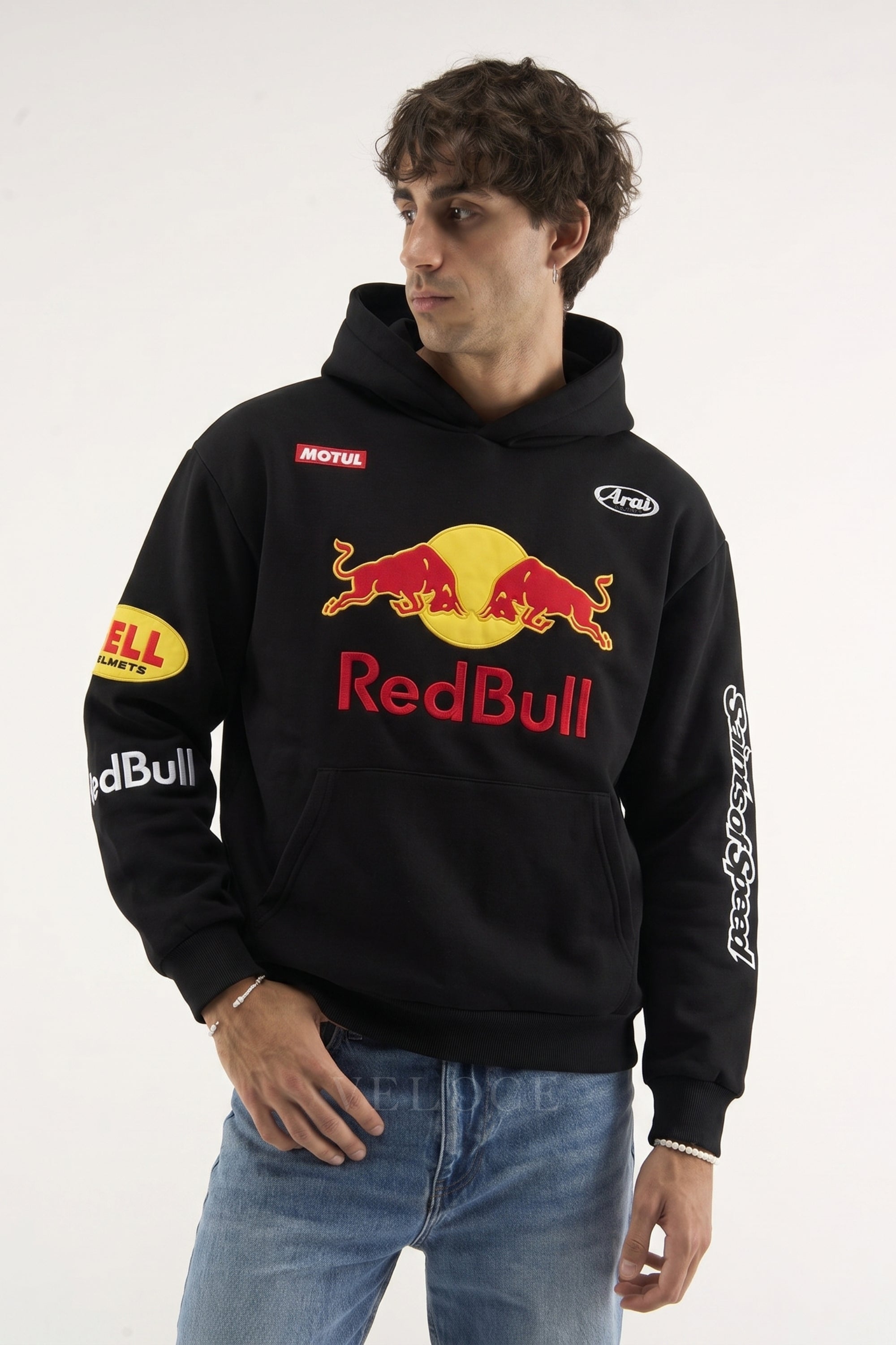 Heritage Cap Red Bull Racing Embroidered Hoodie