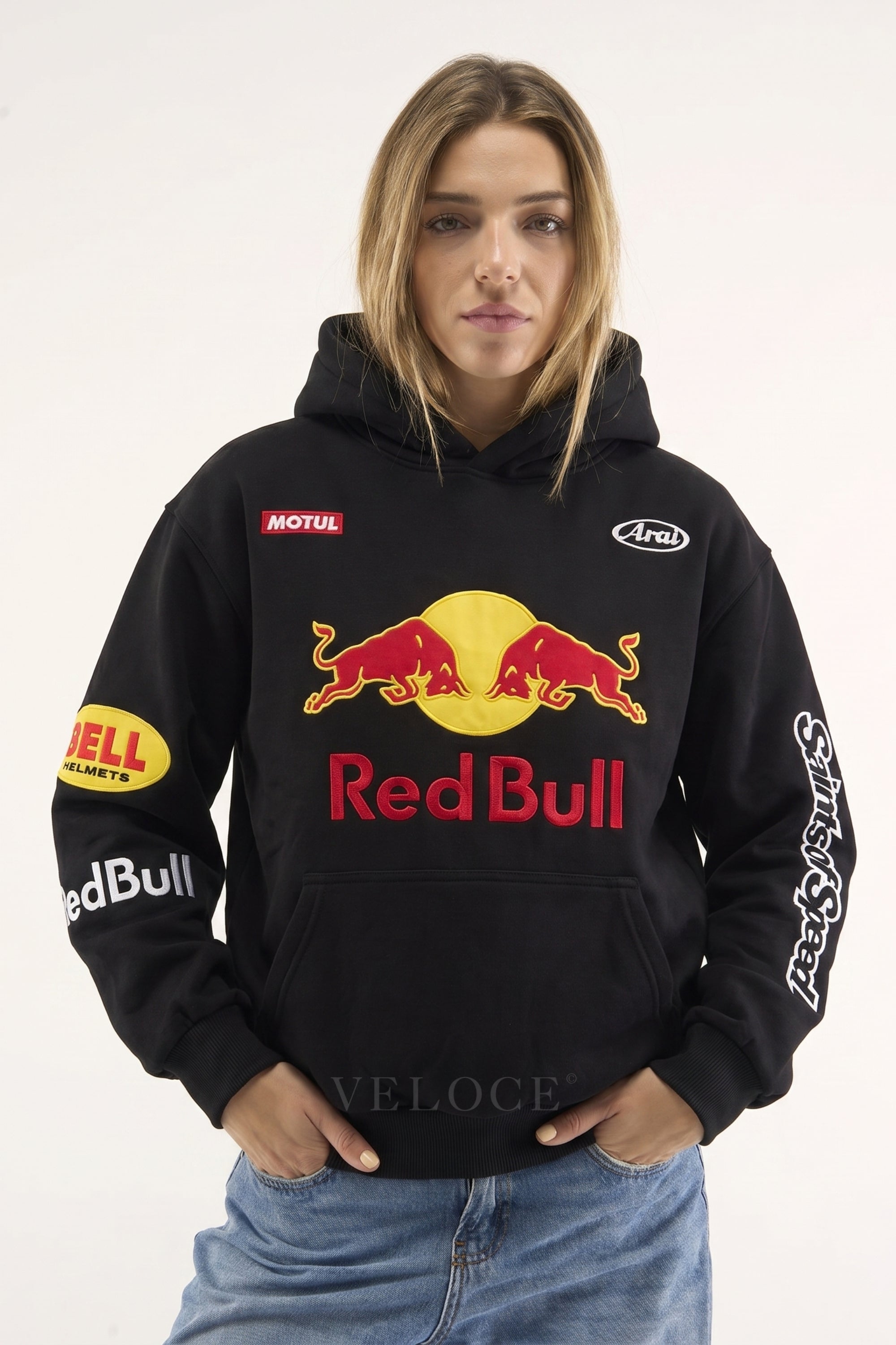 Heritage Cap Red Bull Racing Embroidered Hoodie