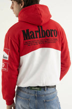 Heritage Cap Marlboro Ferrari Embroidered Zip Hoodie