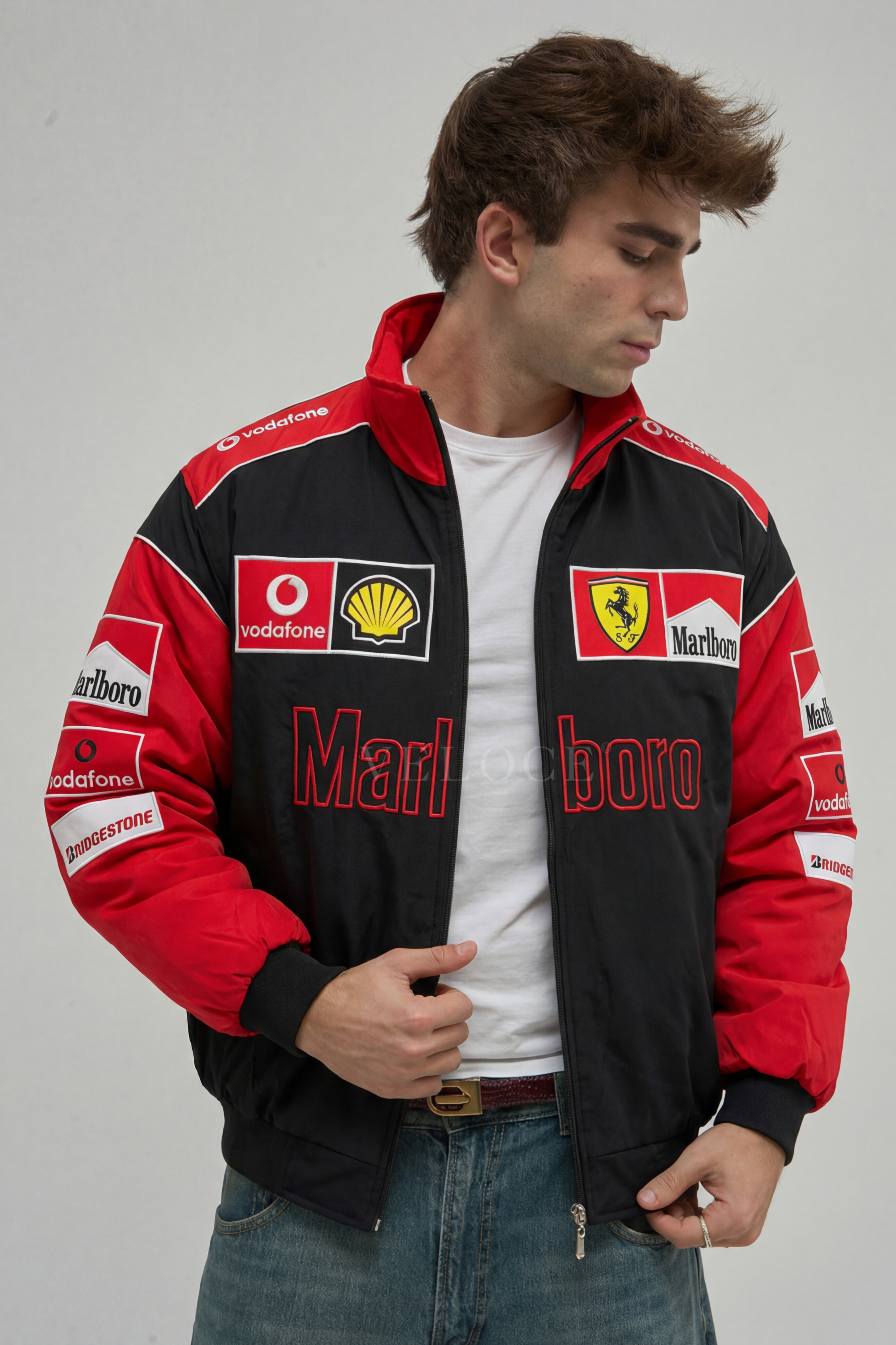 Heritage Racing Jacket Ferrari F1 Marlboro Racing Jacket