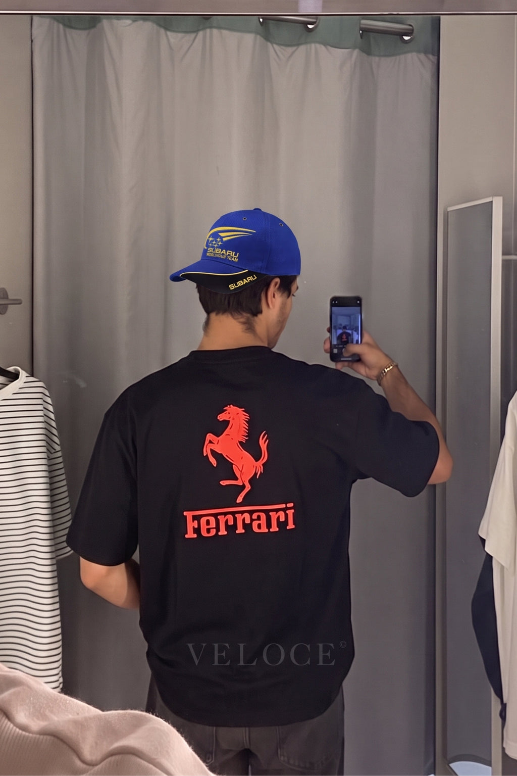 Heritage Racing T-Shirt Ferrari F1 Black Edition