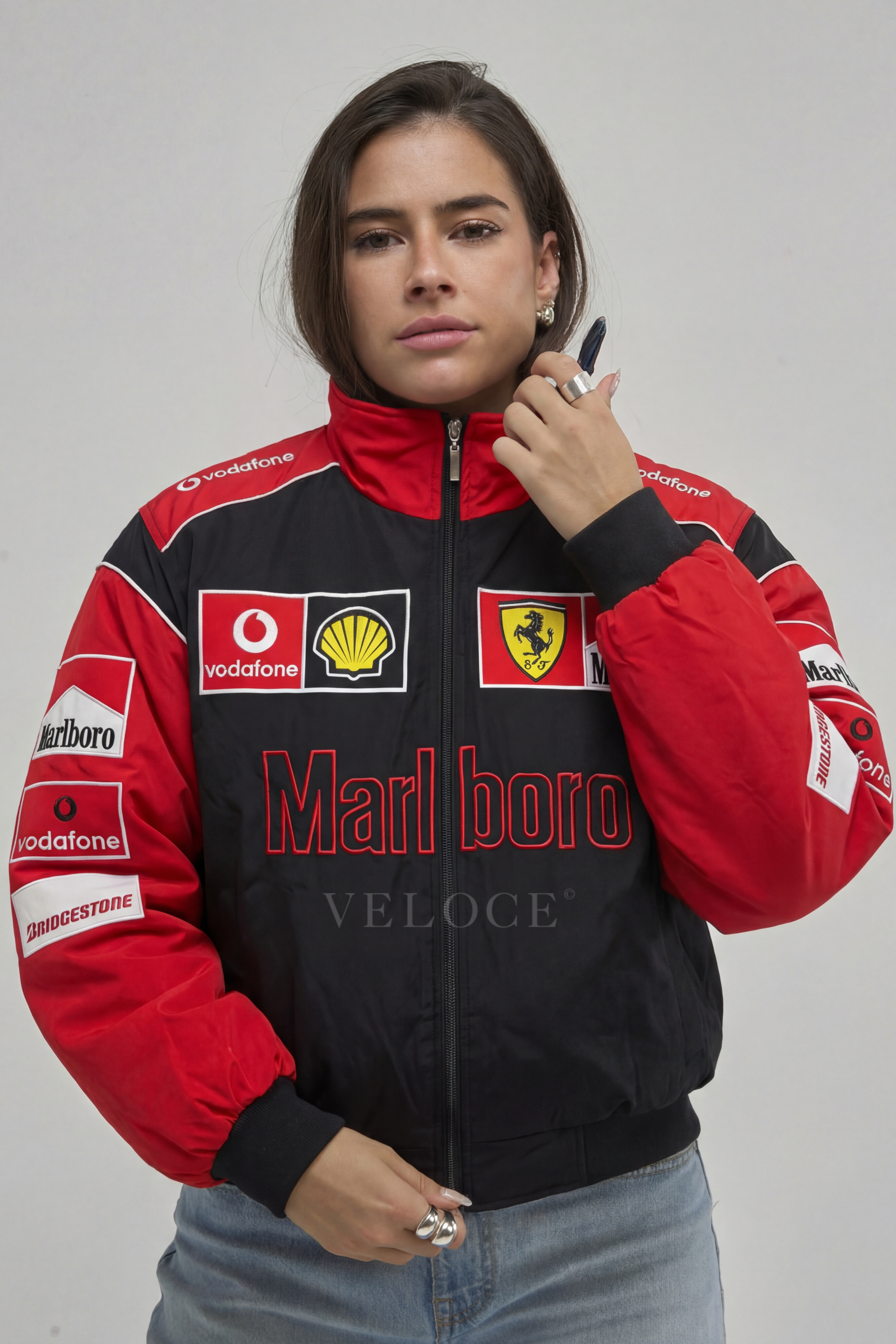 Heritage Racing Jacket Ferrari F1 Marlboro Racing Jacket