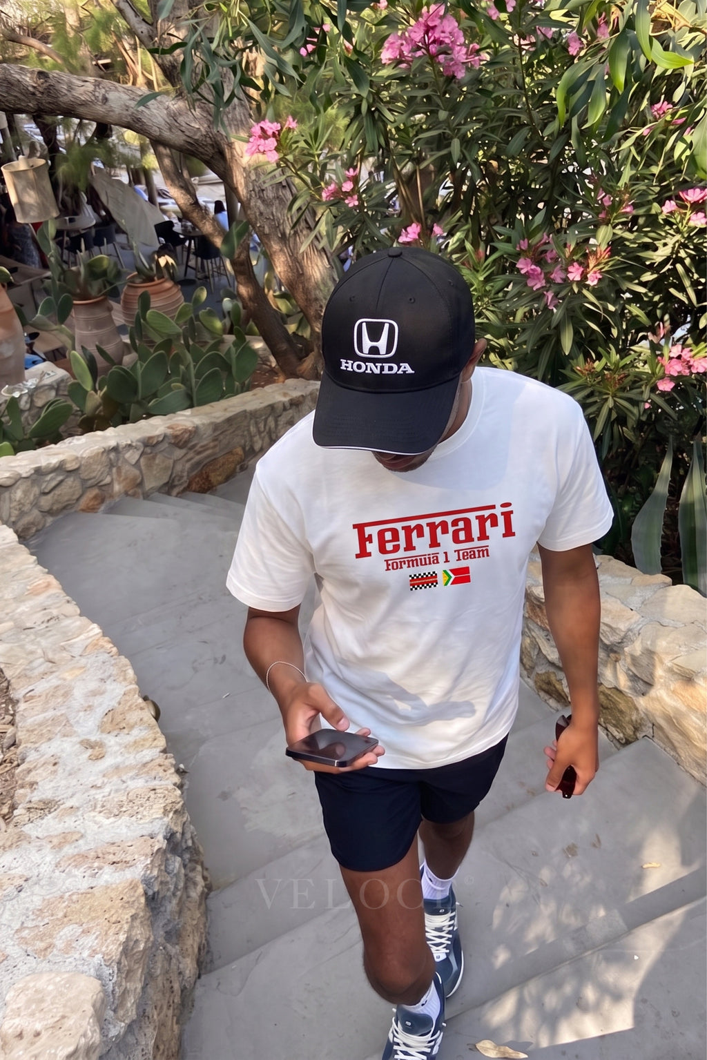 Heritage Racing T-Shirt Ferrari F1 Team White Edition