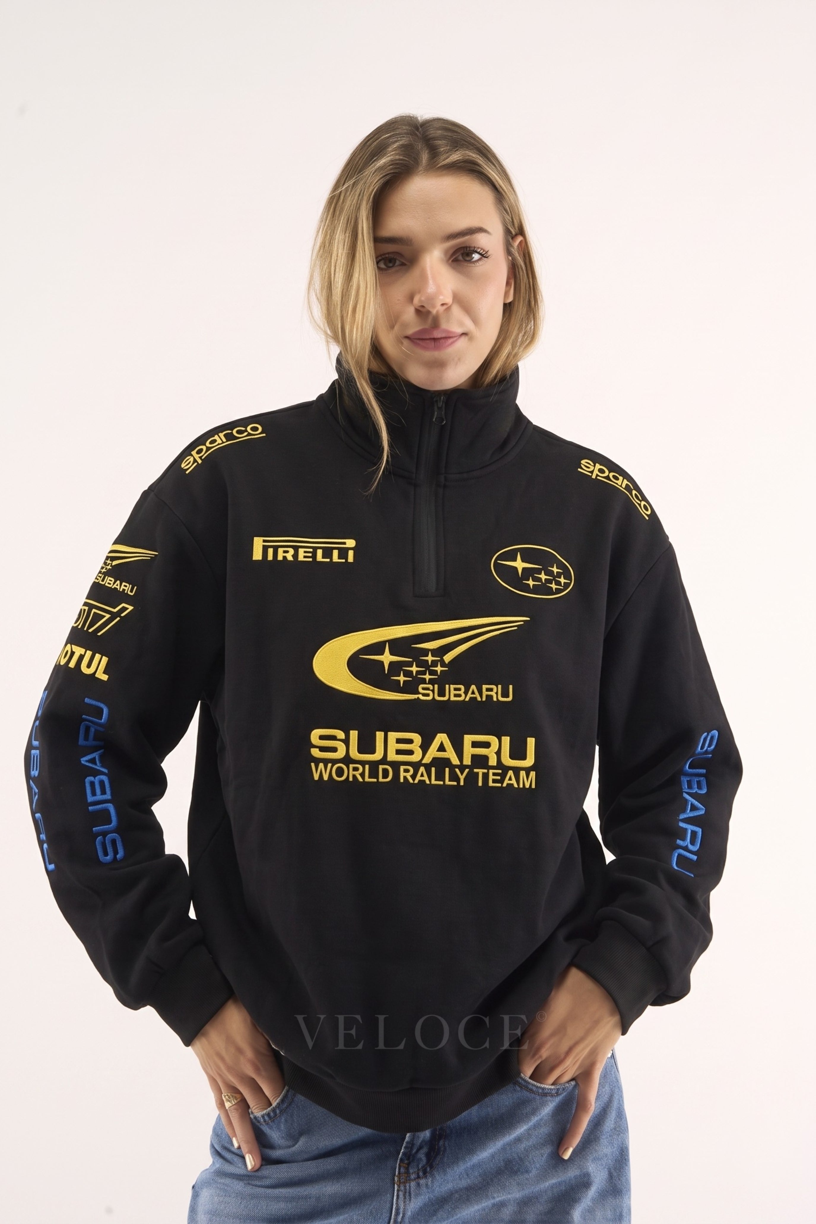 Heritage Cap Subaru World Rally Zip Sweatshirt