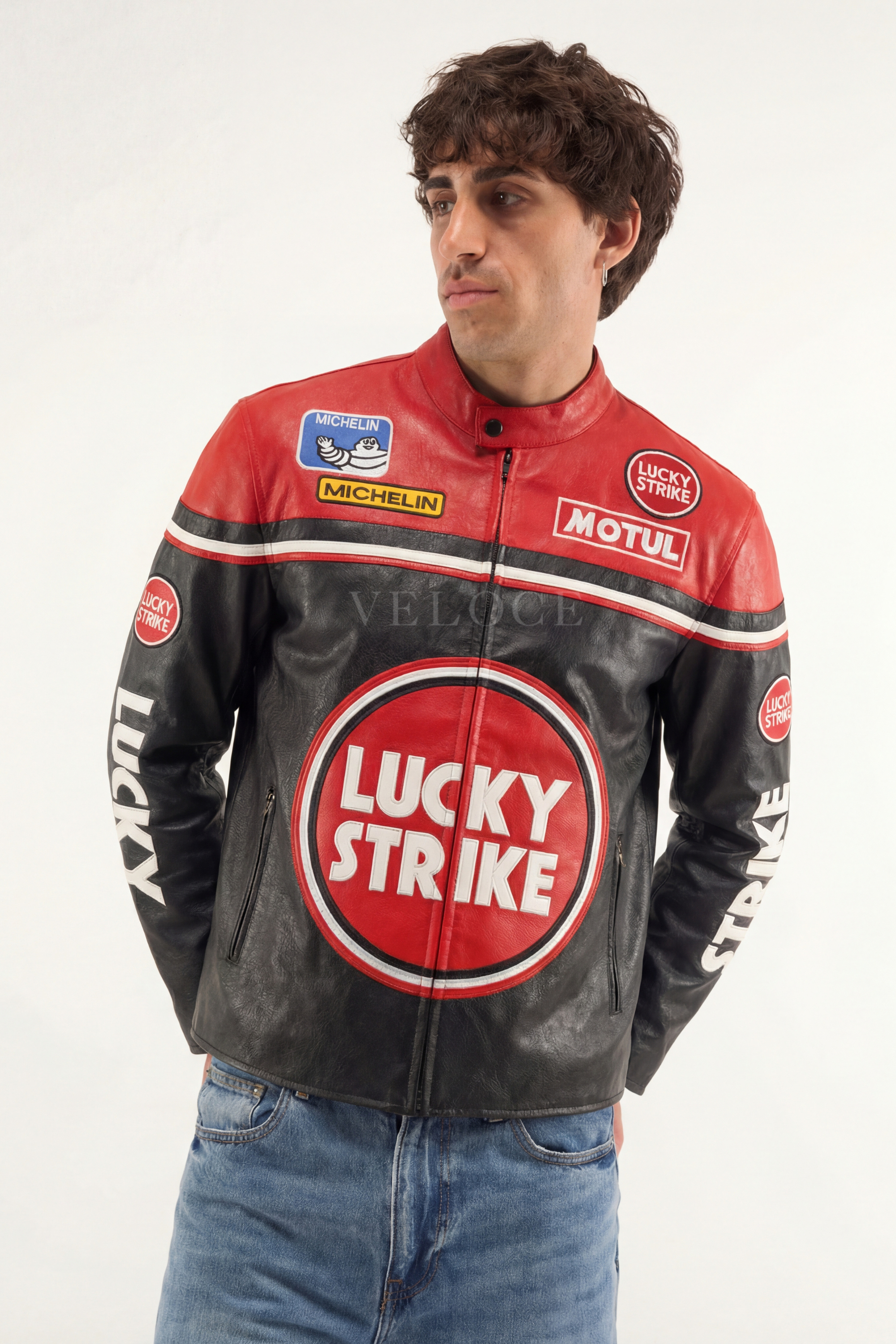Heritage Racing Jacket Lucky Strike Racing Red Edition