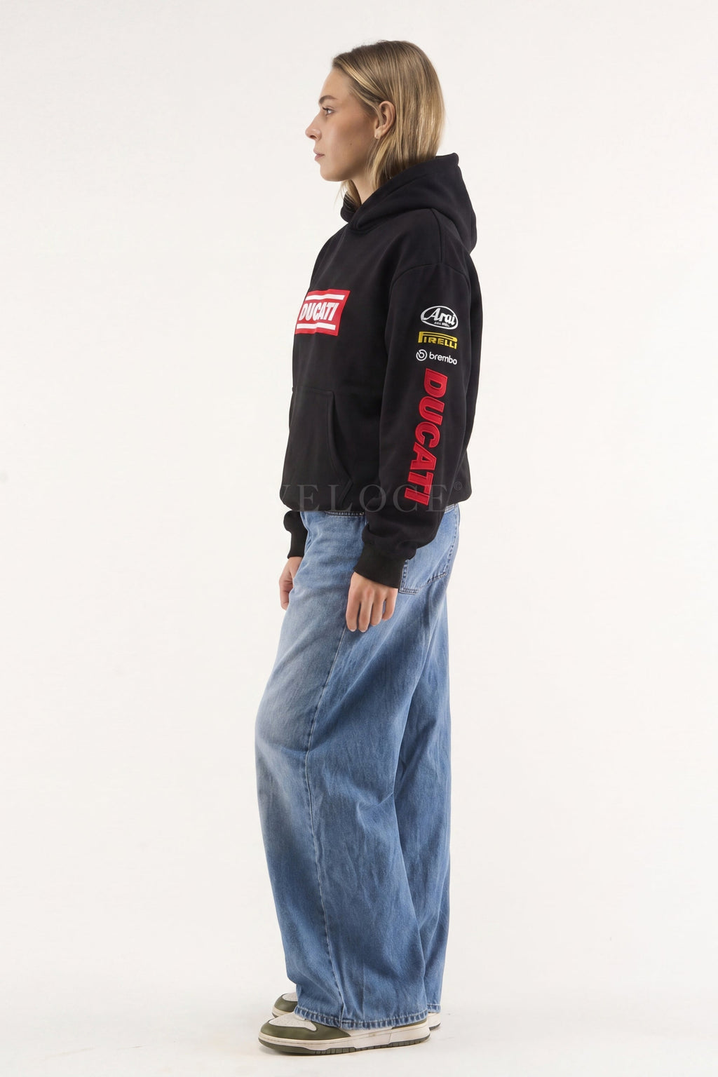 Heritage Cap Ducati Racing Hoodie Full Embroidered Edition