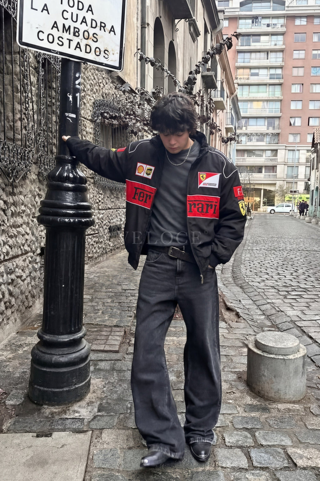 Heritage Racing Jacket Ferrari F1 Black Edition