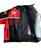 Heritage Leather Jacket Ferrari F1 Olympus Red Edition