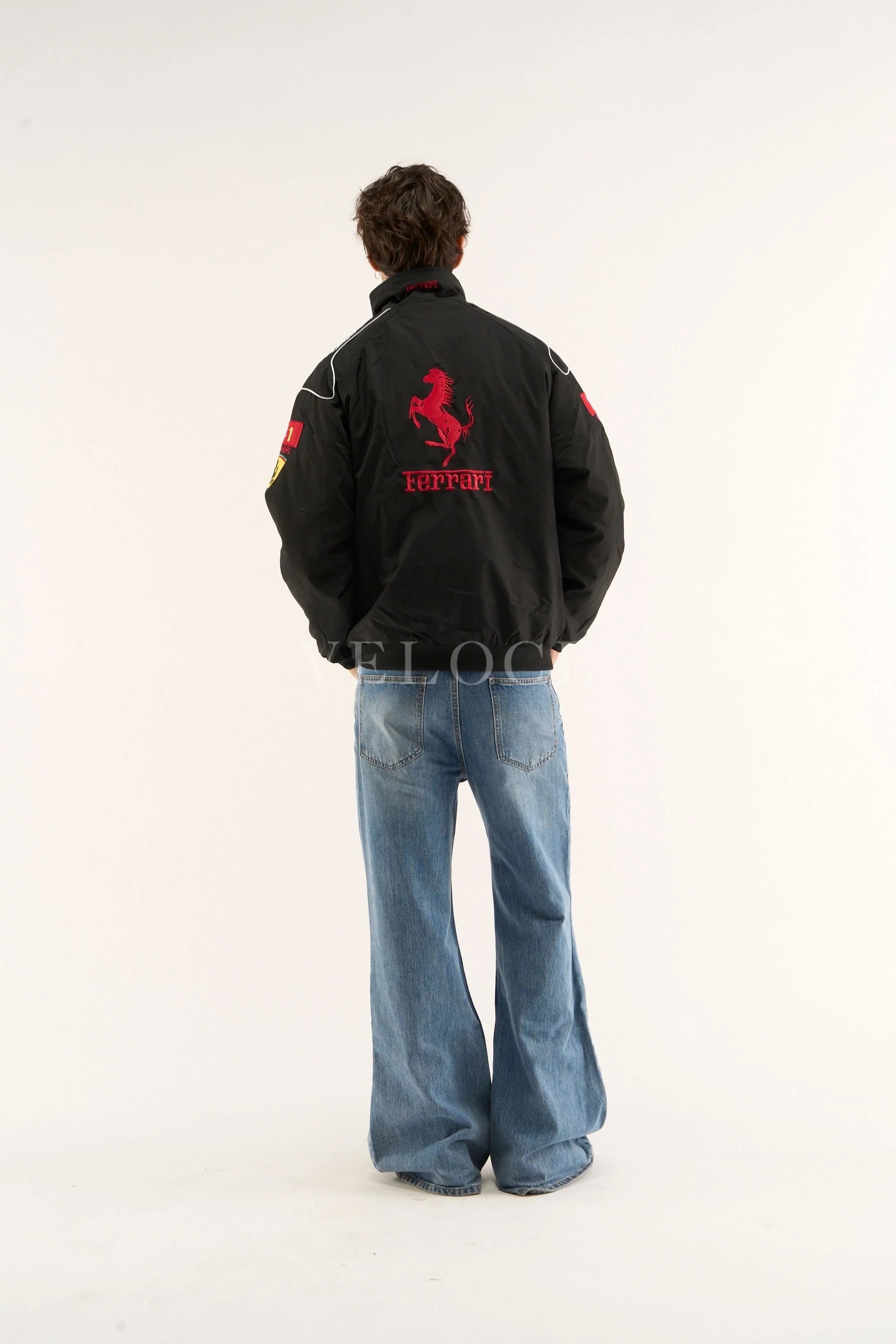 Heritage Racing Jacket Ferrari F1 Black Edition