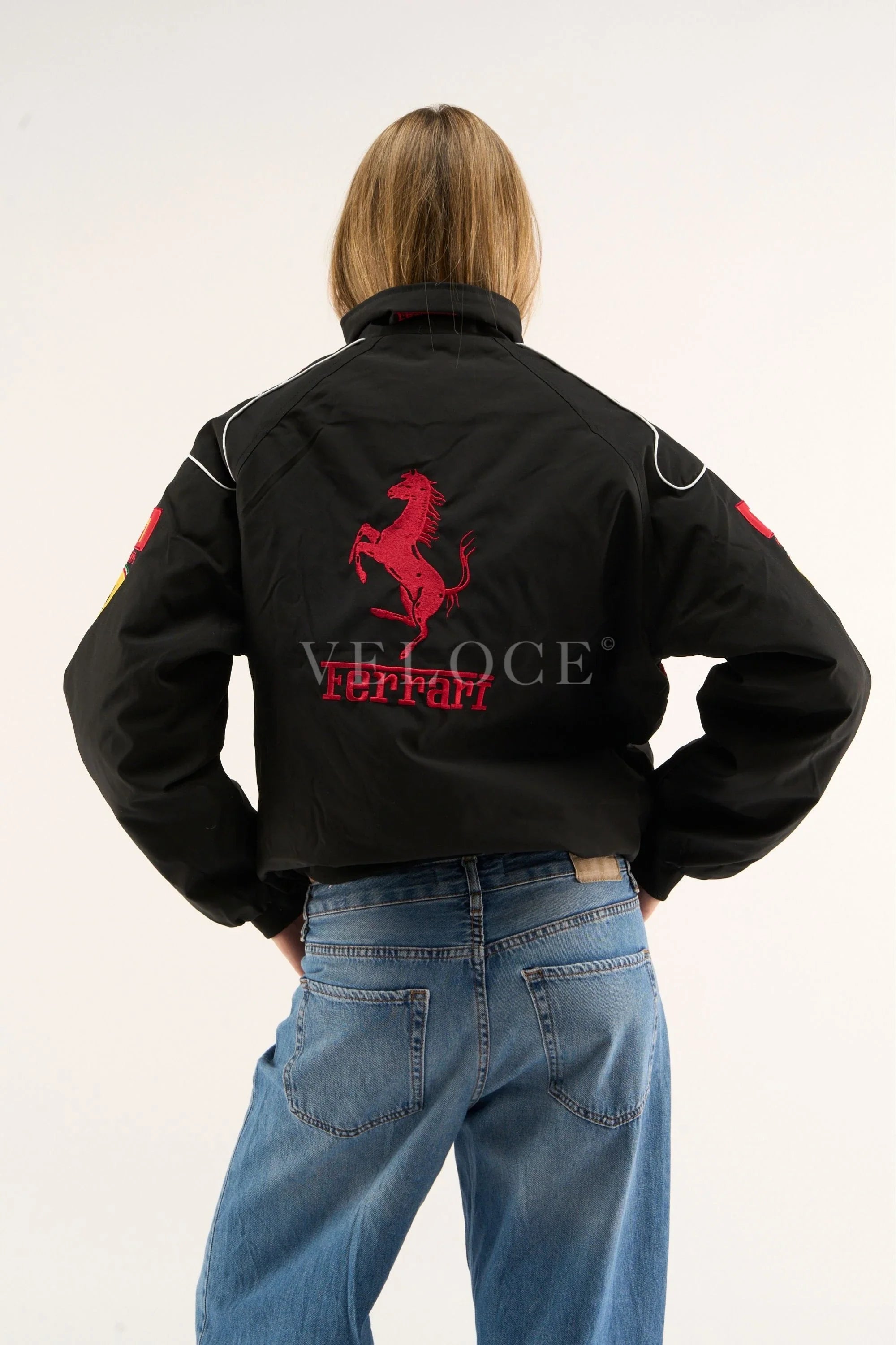 Heritage Racing Jacket Ferrari F1 Black Edition