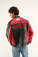 Heritage Leather Jacket Ferrari F1 Olympus Red Edition