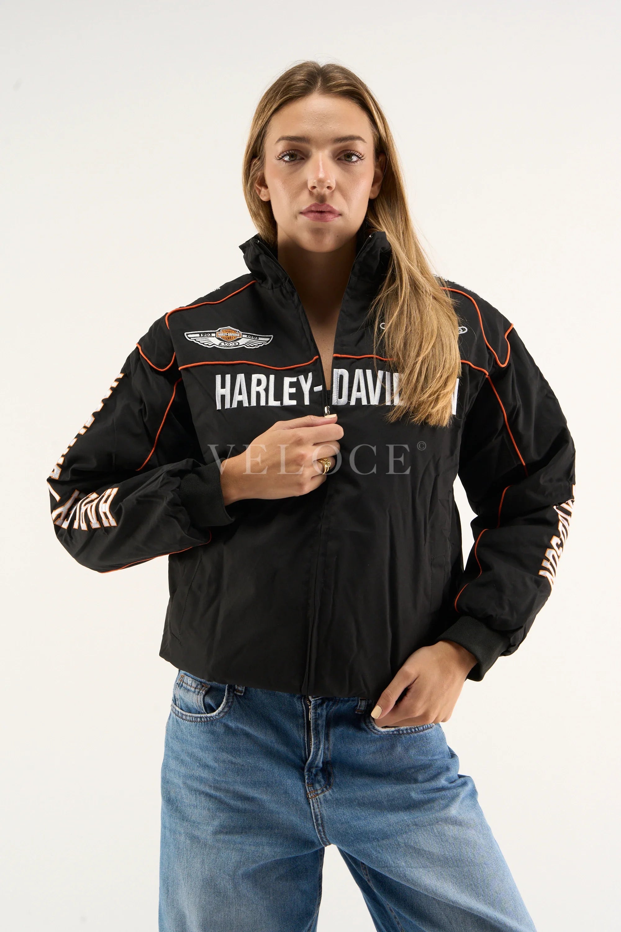 Heritage Leather Jacket Harley Davidson Vintage Jacket