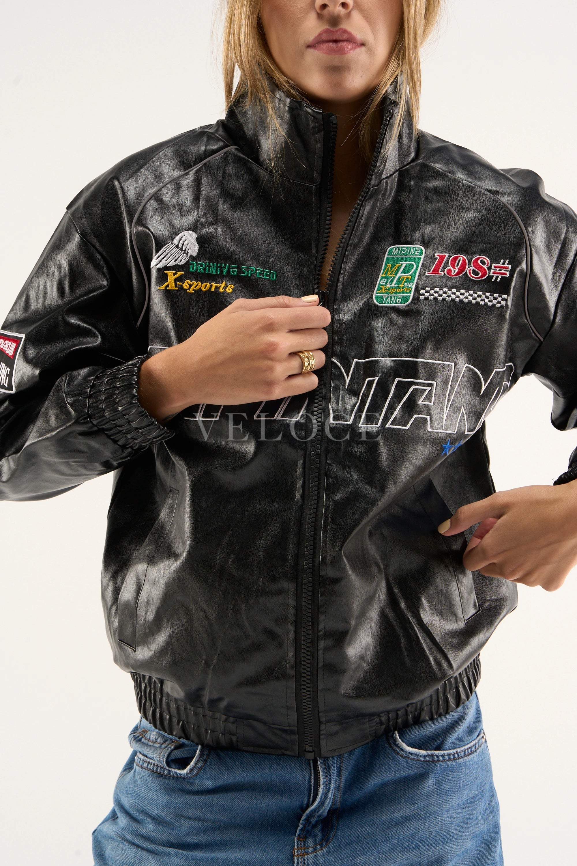 Heritage Racing Jacket LAP 85 Black Racing Jacket