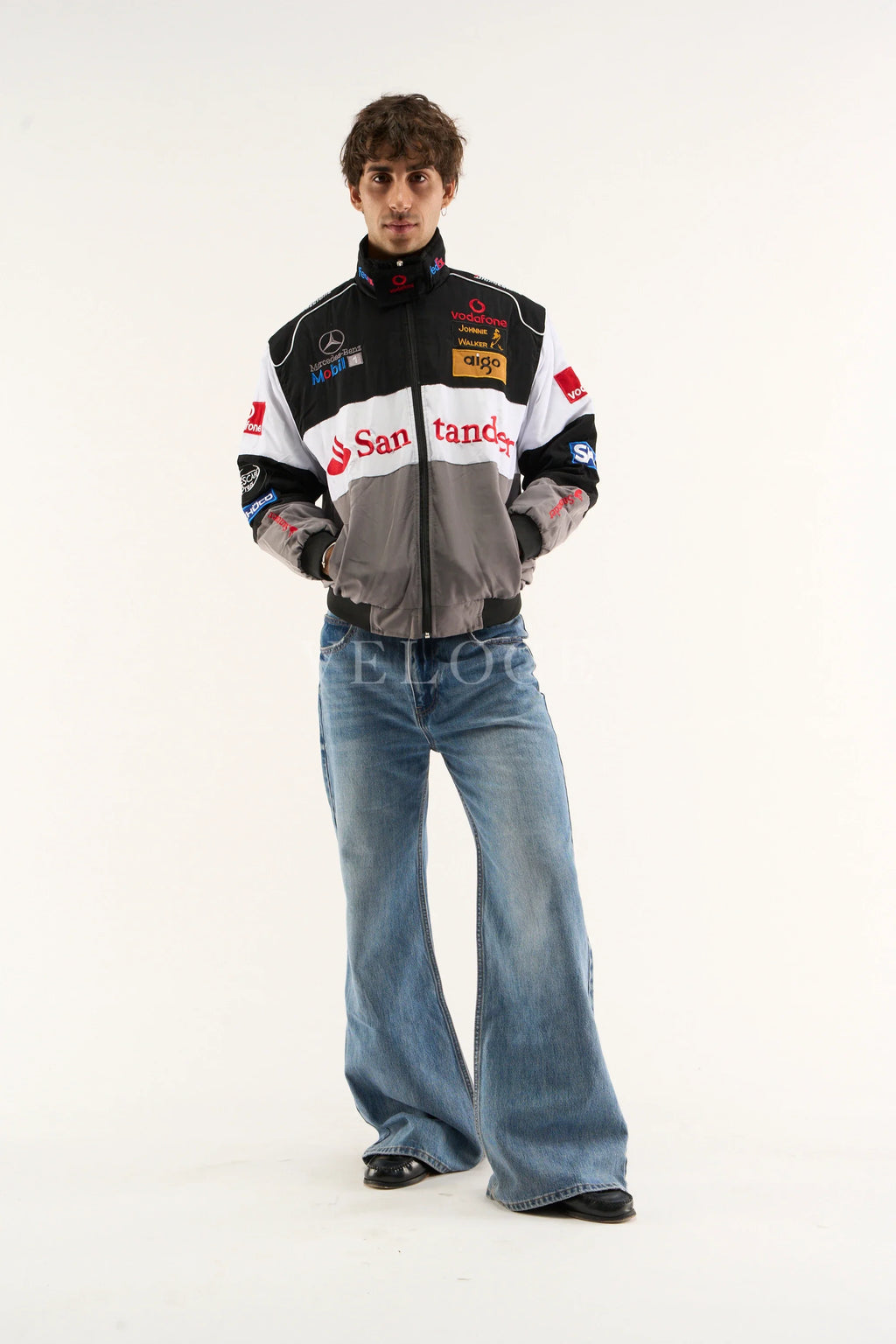 Heritage Leather Jacket McLaren F1 x Mercedes Benz Vintage Jacket