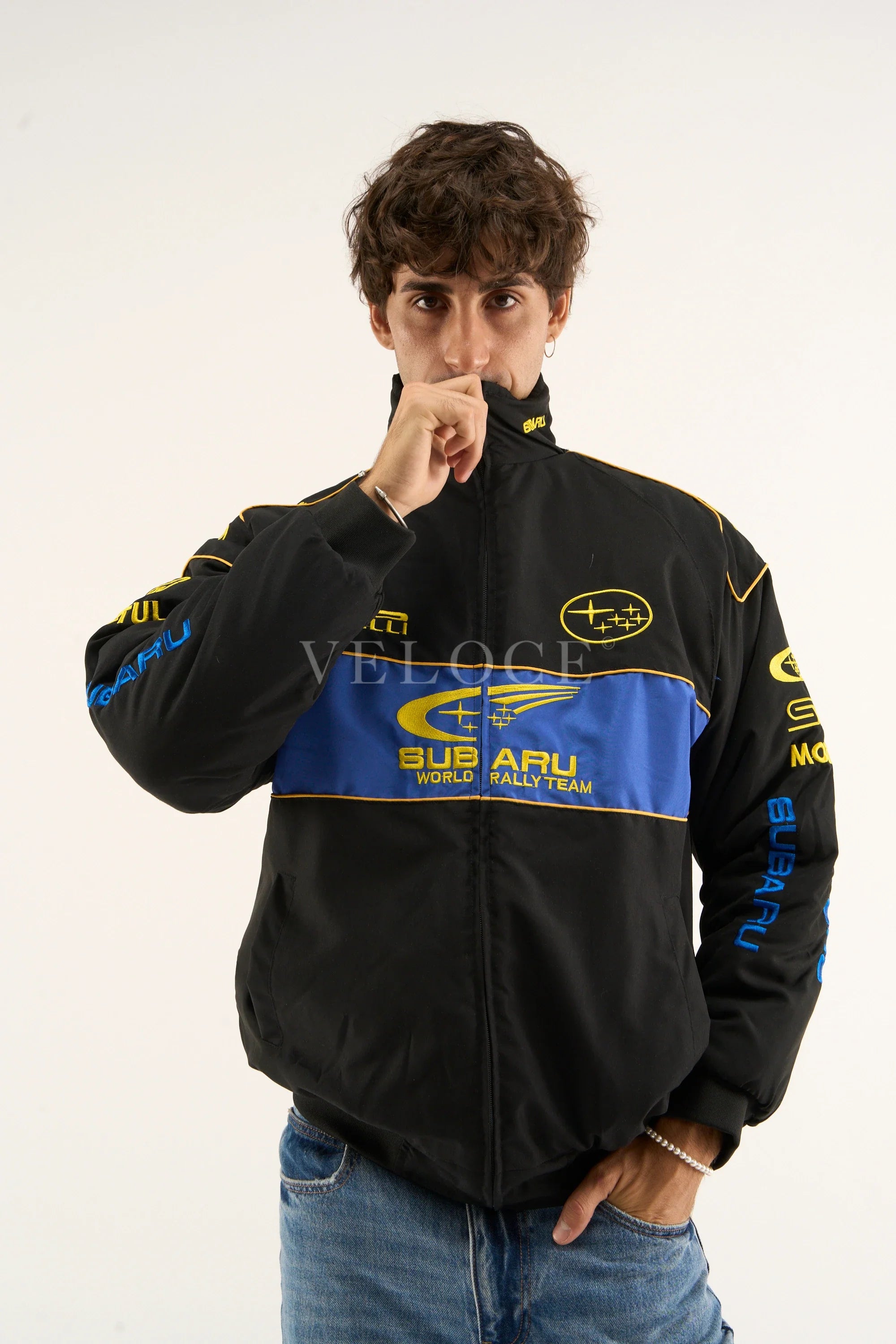 Heritage Racing Jacket Subaru Rally Black Edition