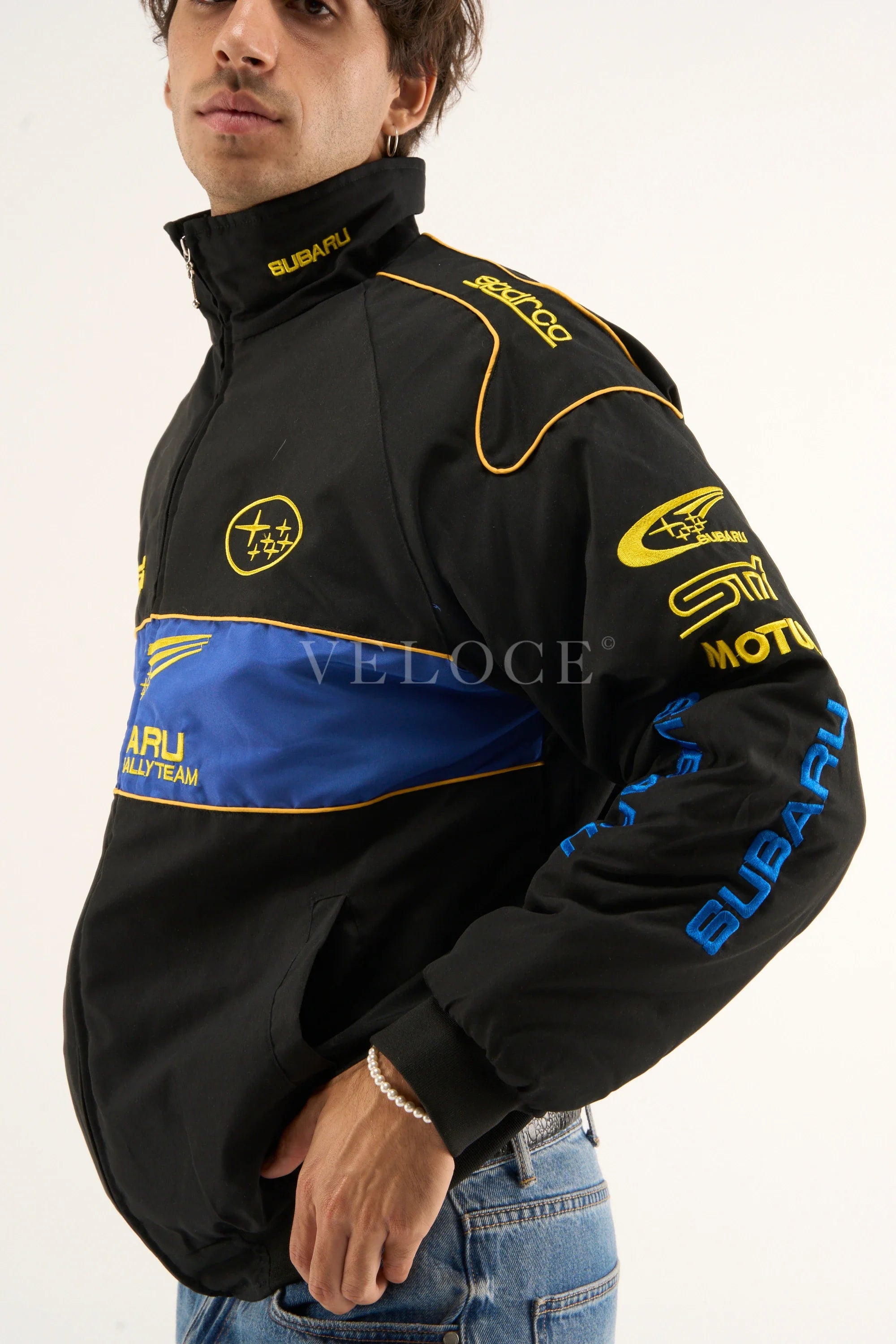 Heritage Racing Jacket Subaru Rally Black Edition